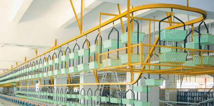 懸掛式柔性輸送線的應用場景